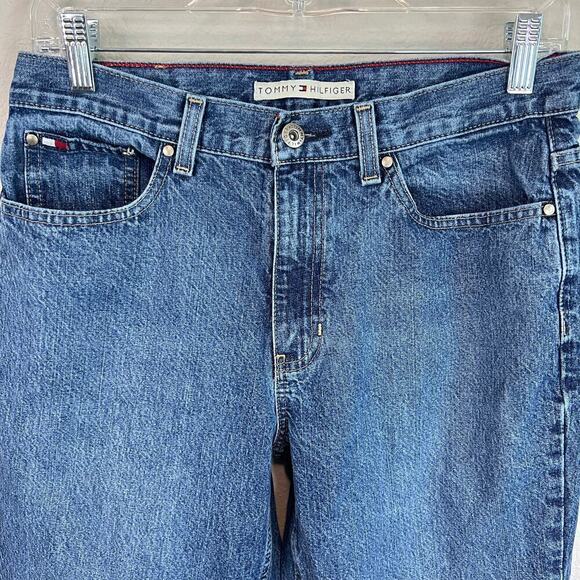Tommy Hilfiger Vintage Jeans Women's 6 Classic Fit High Rise Tapered Cotton - Picture 2 of 6
